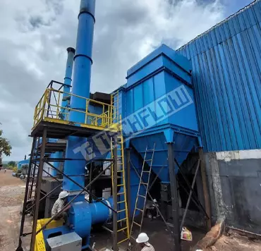 Reverse Air Cleaning Cassette Type Filter for Foundry