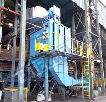 Reverse Air Cleaning Cassette Type Filter for Foundry